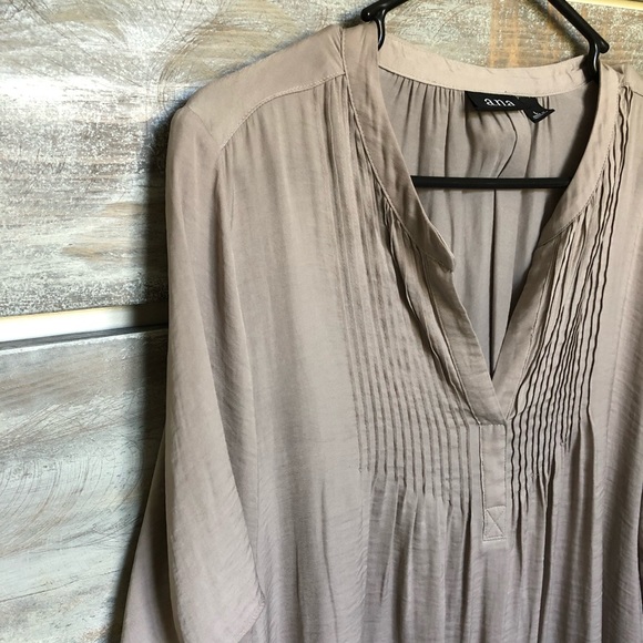 a.n.a Tops - a.n.a. Flowy Silky Blouse